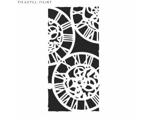 Трафарет "064", 11,5*22 см., Fractal Paint Трафарет "064", 11,5*22 см., Fractal Paint