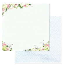    Бумага двусторонняя  "Обнимая счастье. Верность" (ScrapMania)