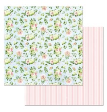    Бумага двусторонняя  "Обнимая счастье. Букет" (ScrapMania)