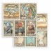Набор бумаги "Sir Vagabond In Fantasy World" 20,3 х 20,3 см., 10 листов, Stamperia